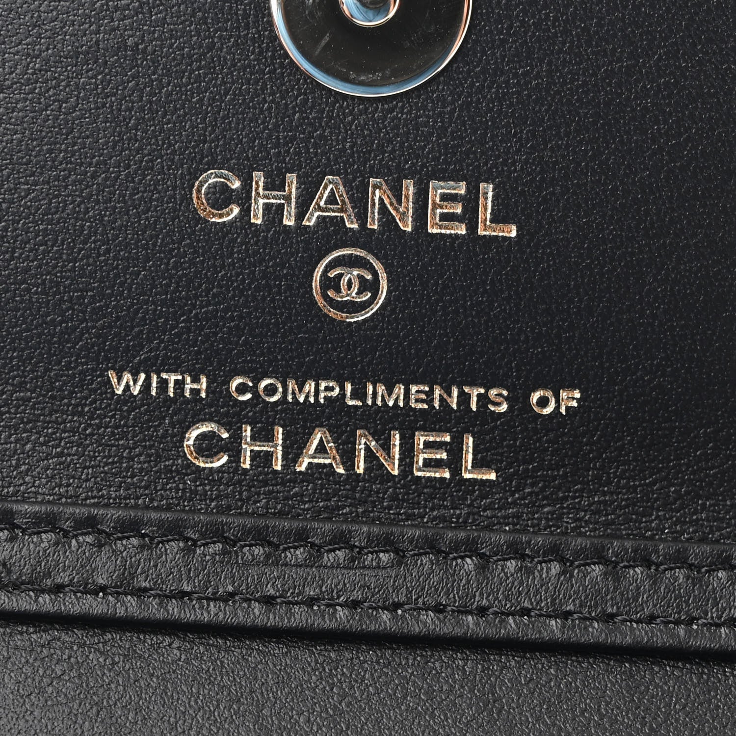 Chanel Canvas Check Flag Printed CC Clutch With Chain Beige Multicolor 6 of 11