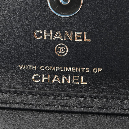 Chanel Canvas Check Flag Printed CC Clutch With Chain Beige Multicolor 6 of 11