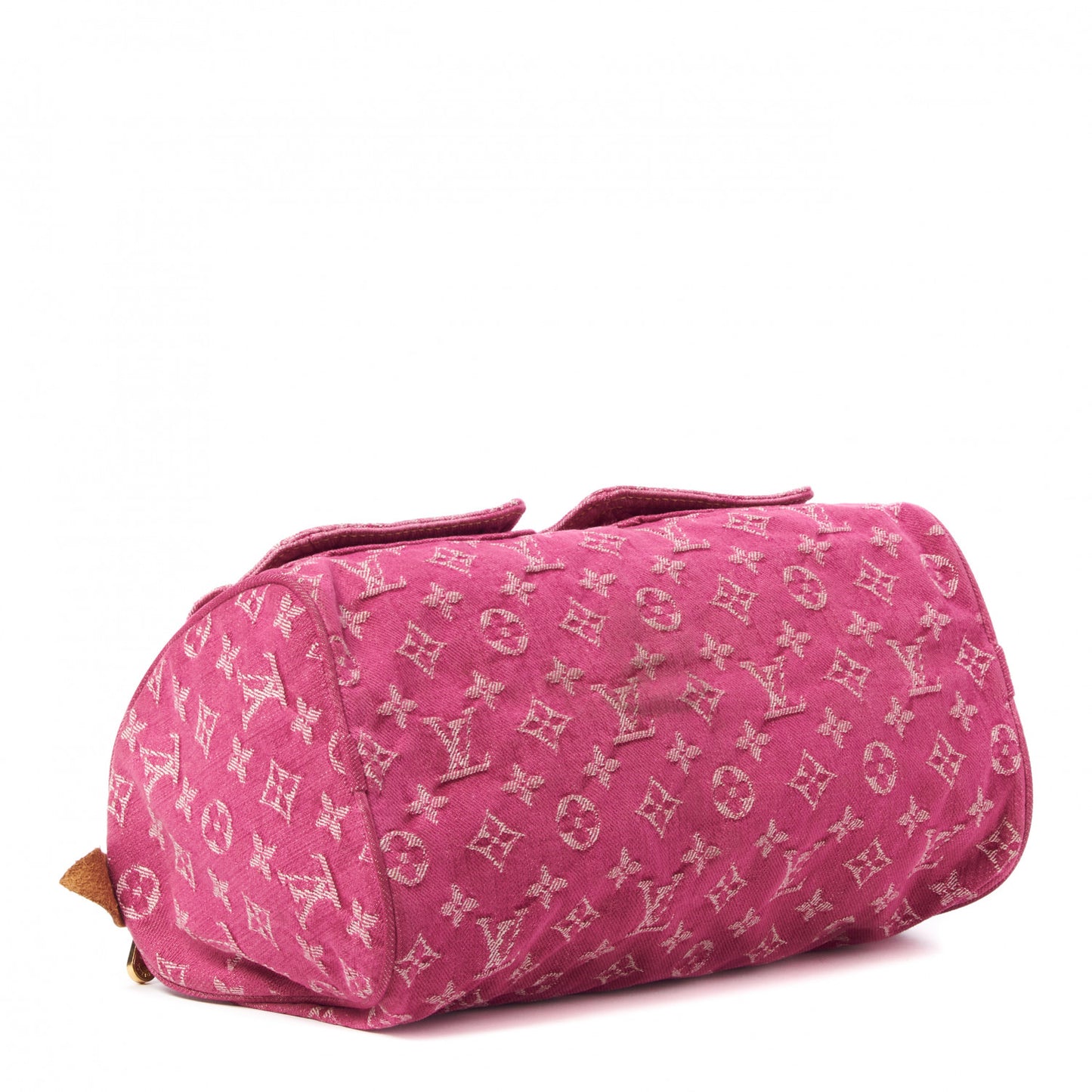 Monogram Denim Neo Speedy Fuchsia