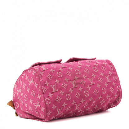 Louis Vuitton Monogram Denim Neo Speedy Fuchsia 4 of 9