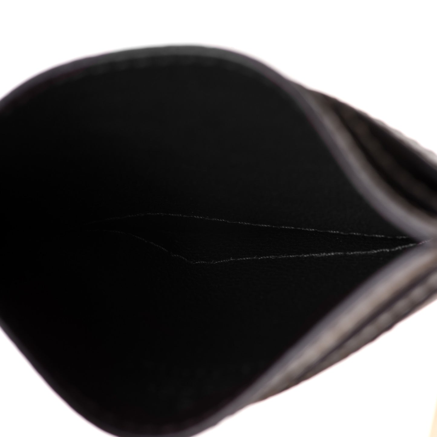 GG Supreme Monogram Ophidia Card Holder Brown