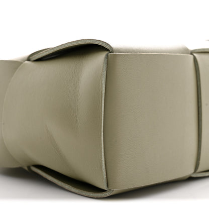 Bottega Veneta Grained Calfskin Maxi Intrecciato Mini Arco Tote Travertine 9 of 10