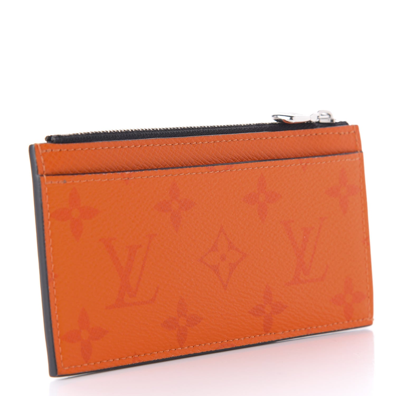Louis Vuitton Taigarama Coin Card Holder Orange 3 of 7
