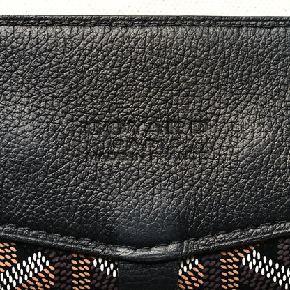 Goyard Goyardine Calfskin Cisalpin MM Backpack Black 6 of 10