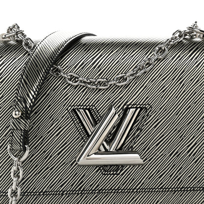 Louis Vuitton Epi Twist Shoulder Bag MM Platine 8 of 10