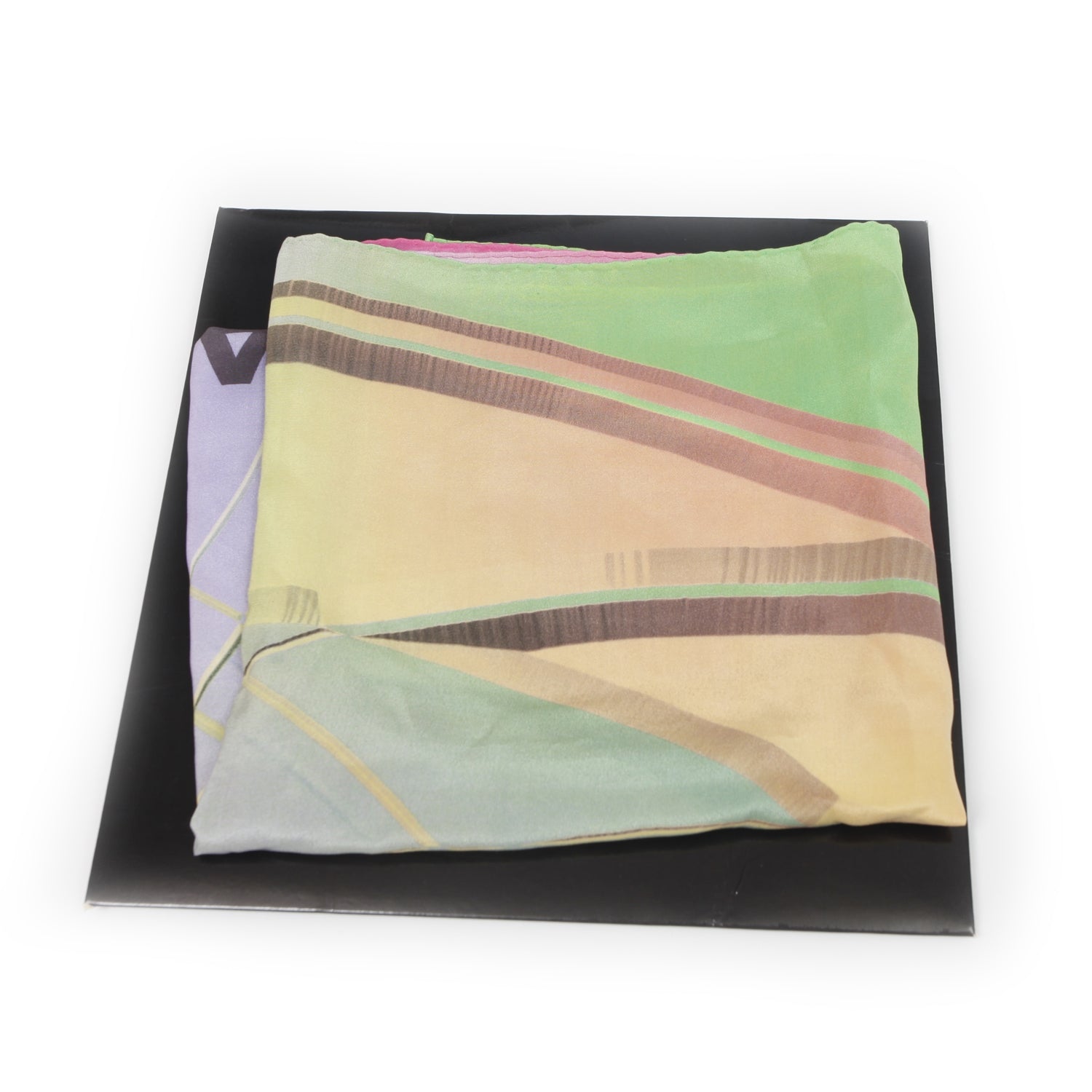 Chanel Silk CC Scarf Multicolor 6 of 6
