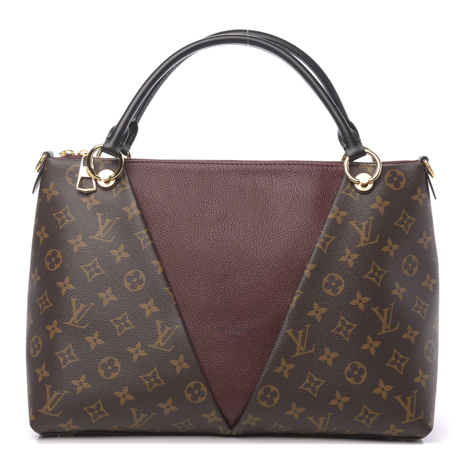 Louis Vuitton Monogram V Tote MM Bordeaux 1 of 10