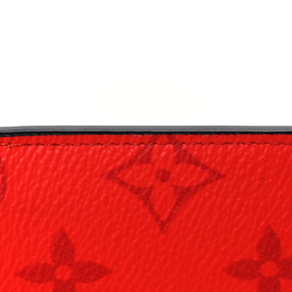 Louis Vuitton Taigarama Coin Card Holder Fire Red 7 of 8
