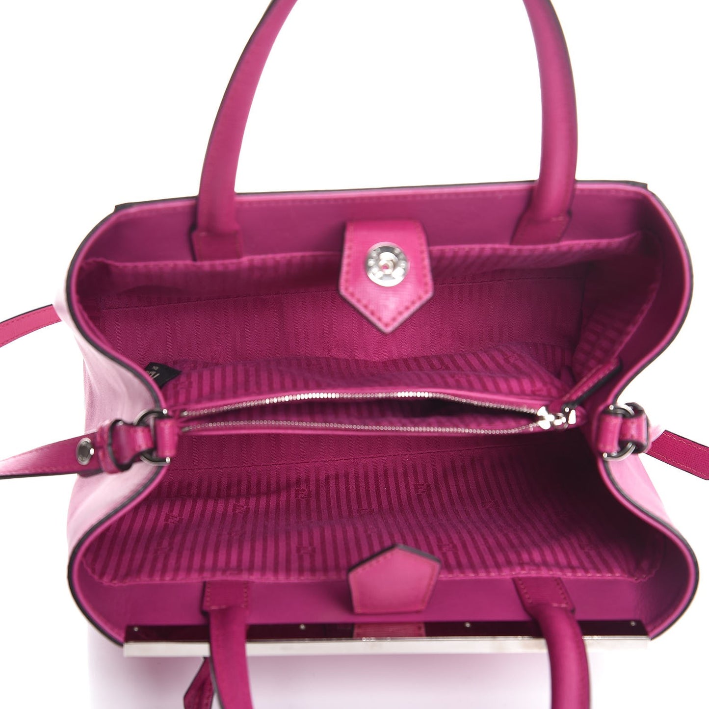 Vitello Elite Petite 2Jours Tote Magenta