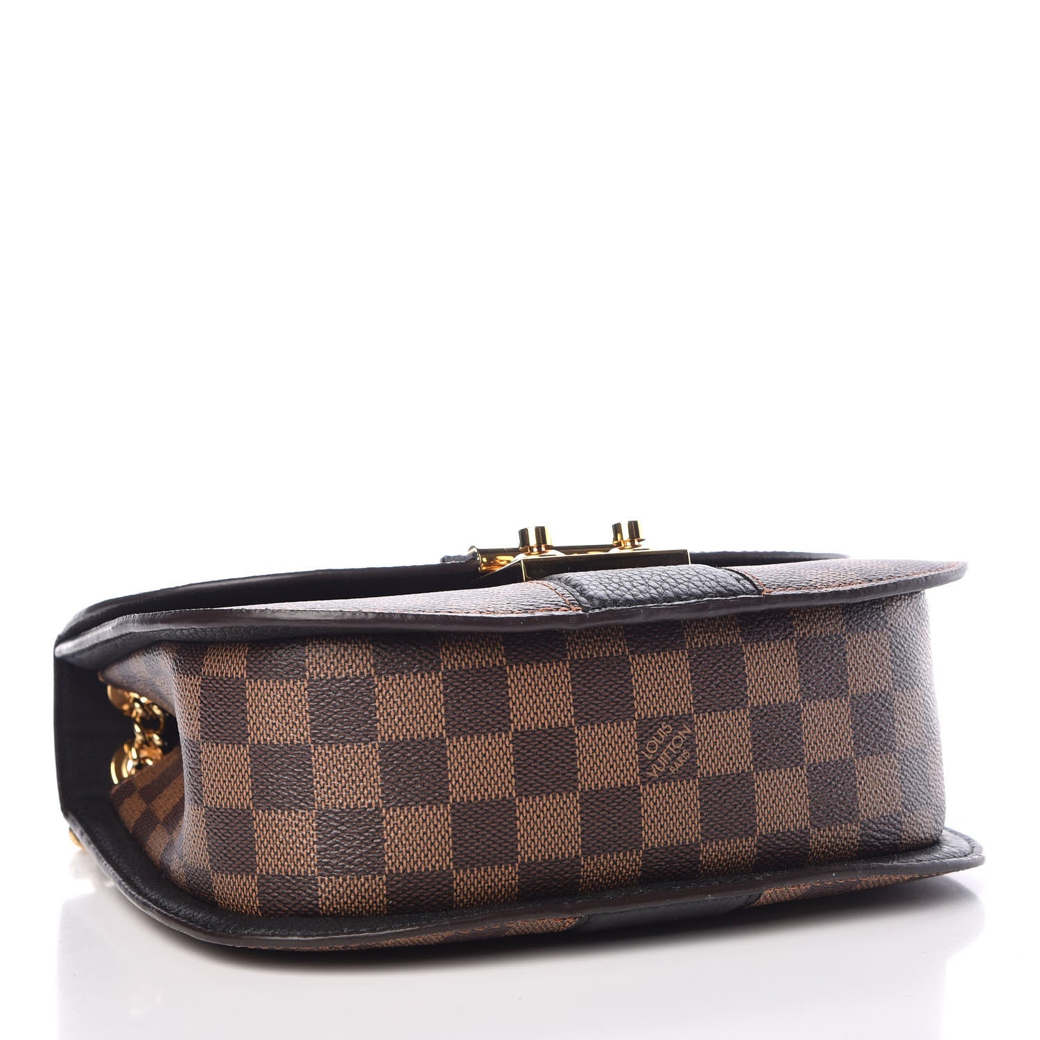 Louis Vuitton Damier Ebene Cuir Taurillon Wight Black 4 of 11