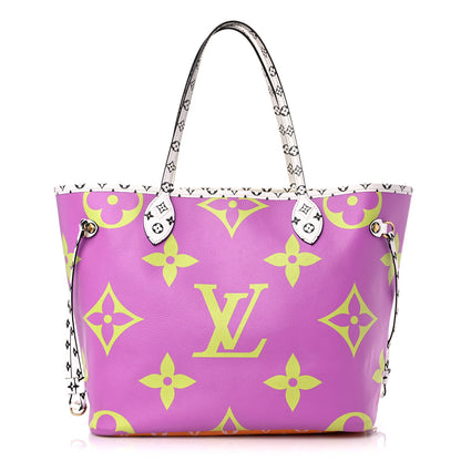 Louis Vuitton Monogram Giant Neverfull MM Pink Lilac 1 of 19