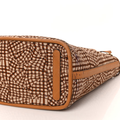 MCM Visetos Medium Liz Reversible Shopper Tote Cognac 13 of 15