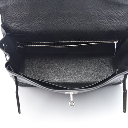 Hermes Togo Kelly Retourne 32 Black 5 of 41