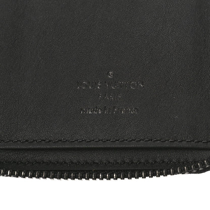 Louis Vuitton Taurillon Monogram Vertical Zippy Wallet Black 6 of 8