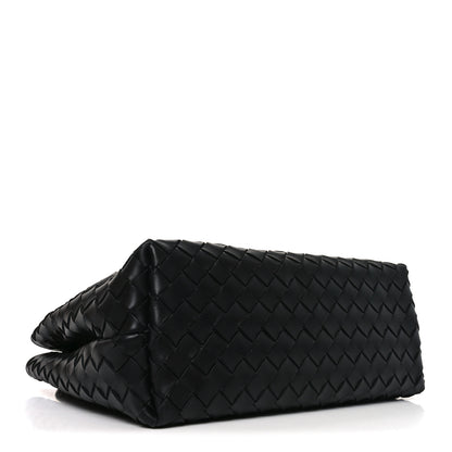 Bottega Veneta Nappa Intrecciato Medium Andiamo Shoulder Bag Black 4 of 9