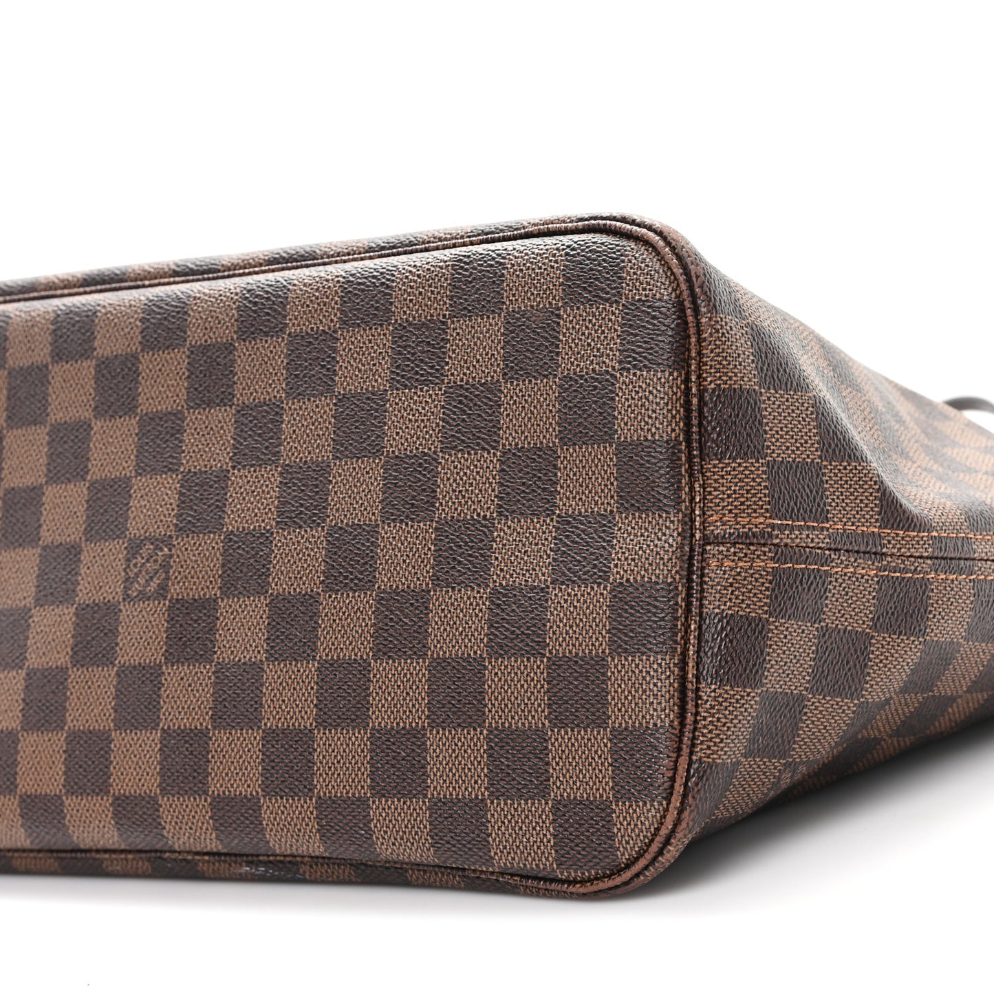 Damier Ebene Neo Neverfull MM Rose Ballerine