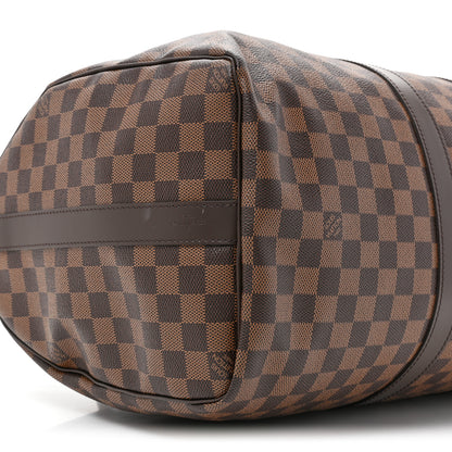 Louis Vuitton Damier Ebene Keepall Bandouliere 45 8 of 9