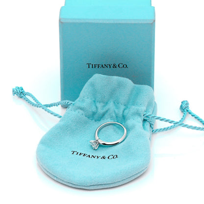 Tiffany Platinum Diamond .57ct Solitaire Engagement Ring 51 5.75 9 of 9