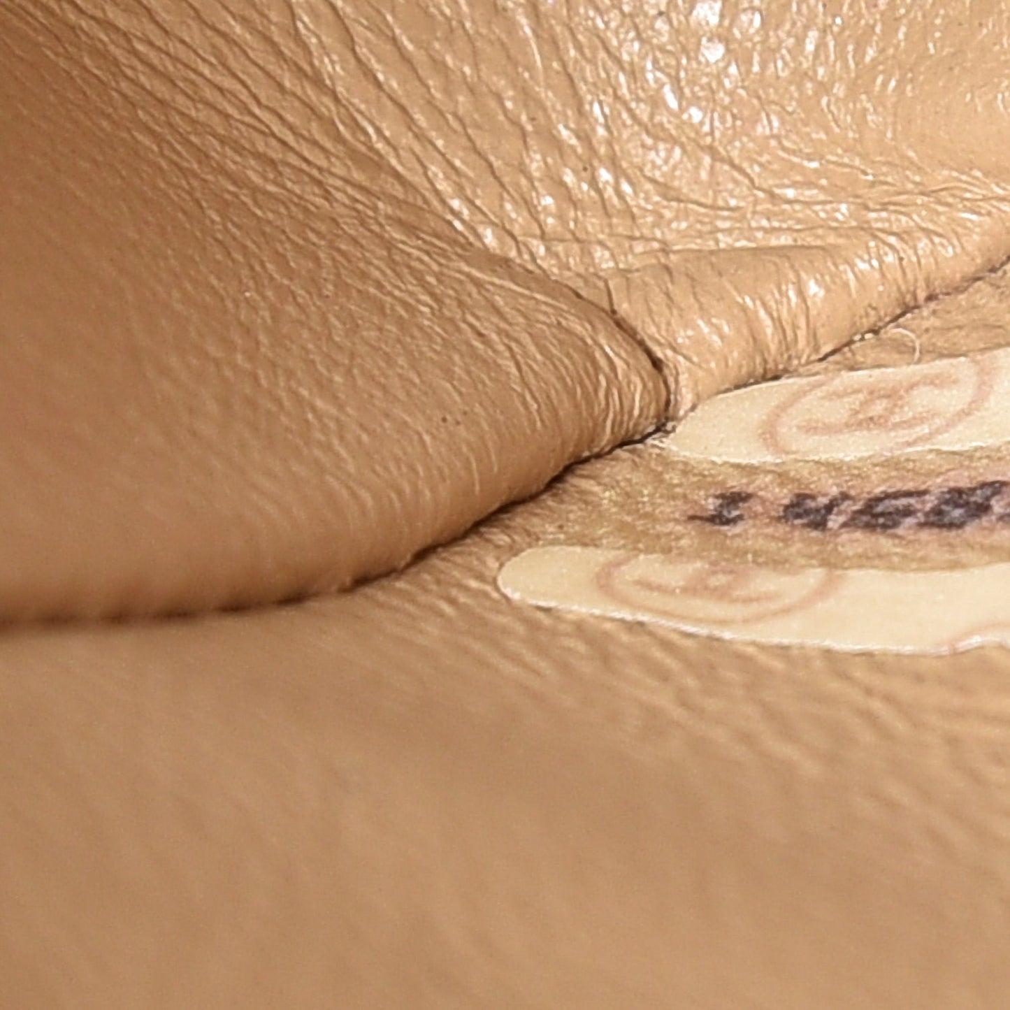 Lambskin Quilted Mini Flap Beige