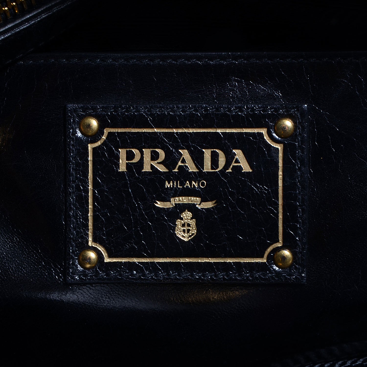 Prada Vitello Shine Tote Nero Black 8 of 12