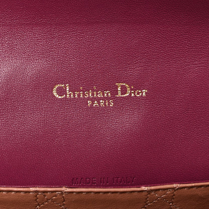 Christian Dior Lambskin Cannage Medium Miss Dior Flap Fuchsia 6 of 10