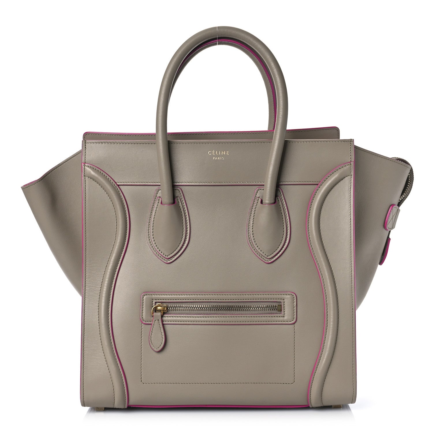 Celine Smooth Calfskin Mini Luggage Beige 1 of 11