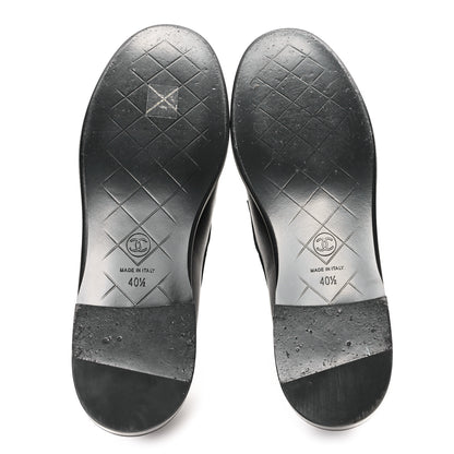 Chanel Lambskin Quilted CC Turnlock Loafers 40.5 Black 6 of 10