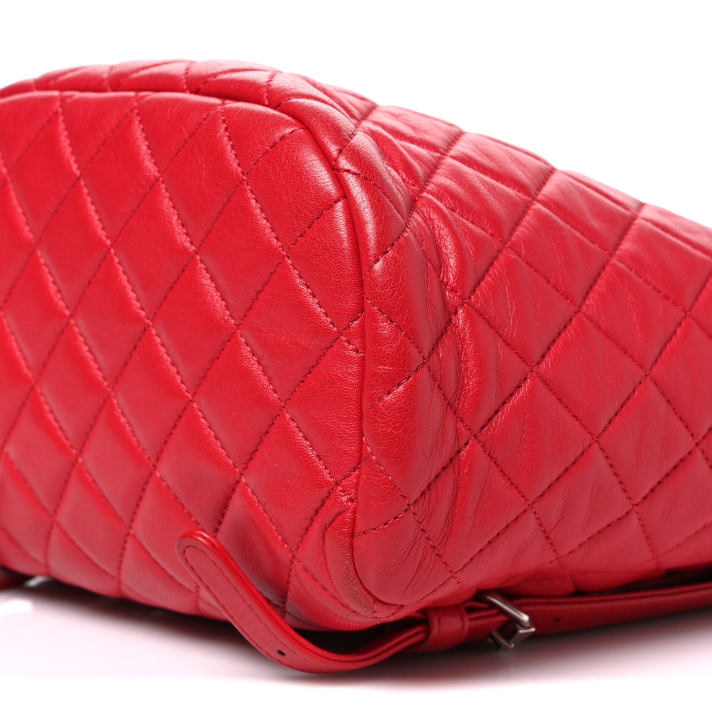 Lambskin Quilted Small Urban Spirit Backpack Dark Pink