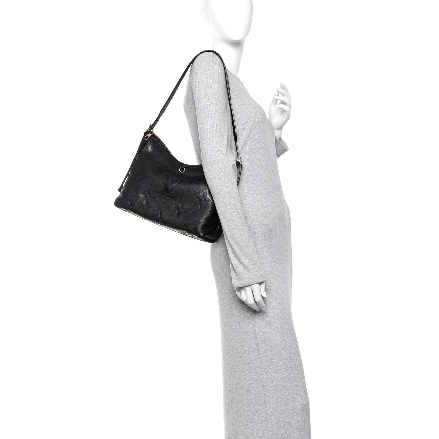 Louis Vuitton Empreinte Carryall PM Black 2 of 9