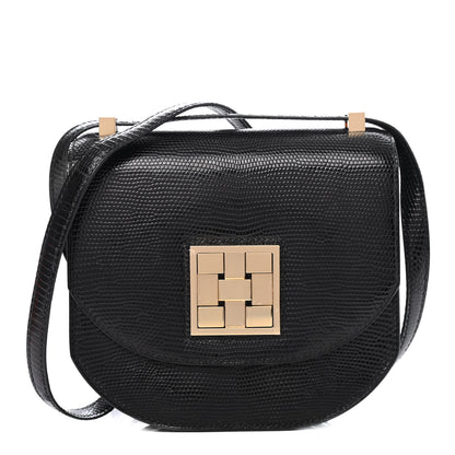 Hermes Lizard Mosaique Au 24-17 Black 1 of 4