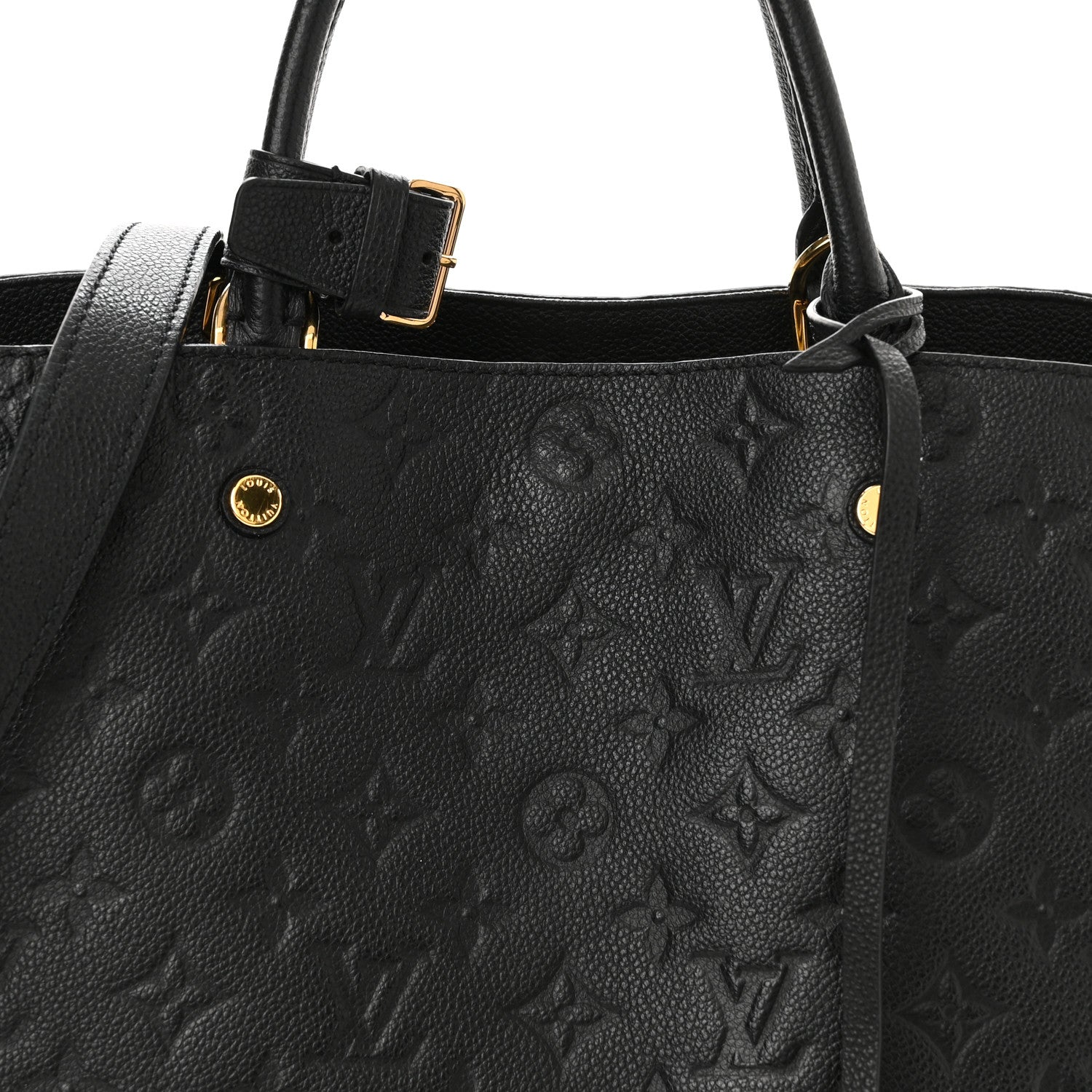 Louis Vuitton Empreinte Montaigne GM Black 8 of 10