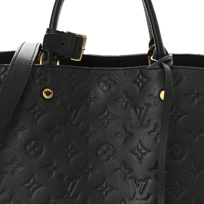 Louis Vuitton Empreinte Montaigne GM Black 8 of 10