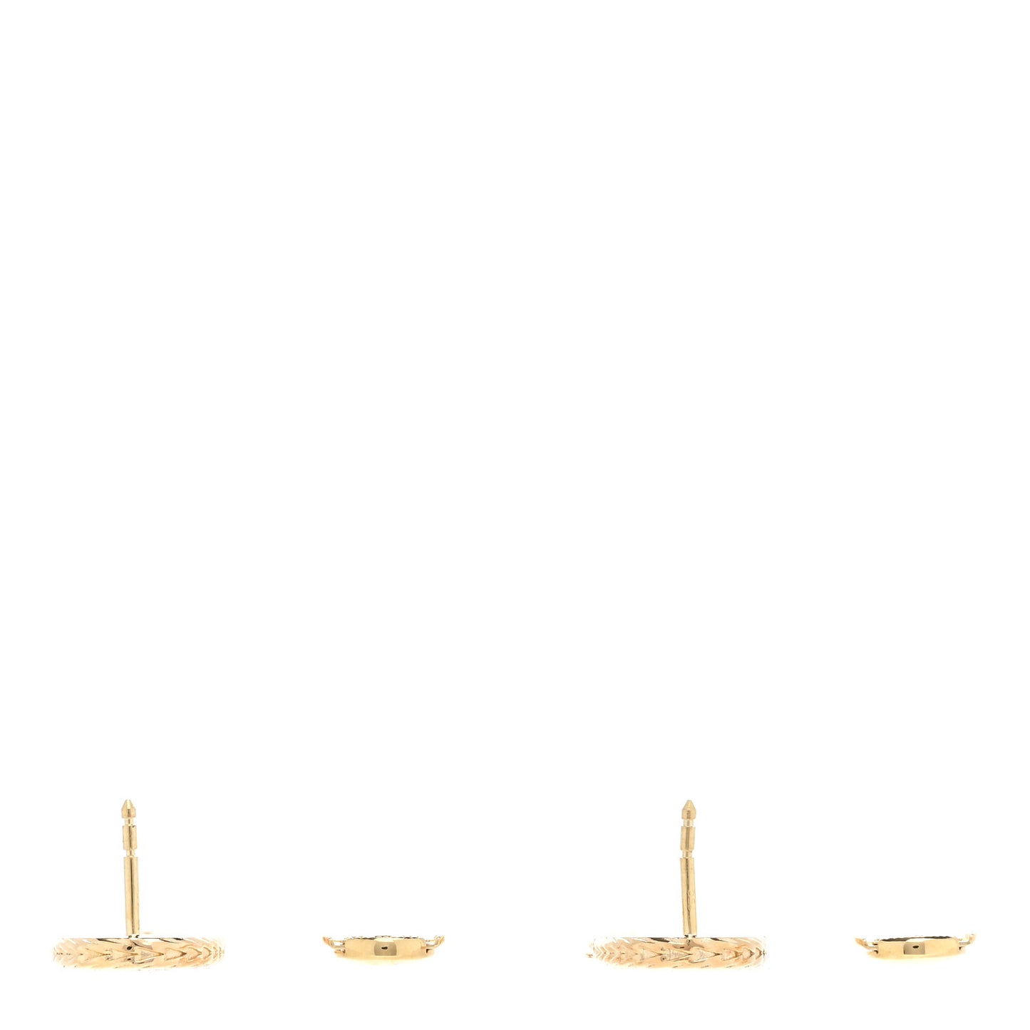 18K Yellow Gold PM Chain d'Ancre Danae Earrings