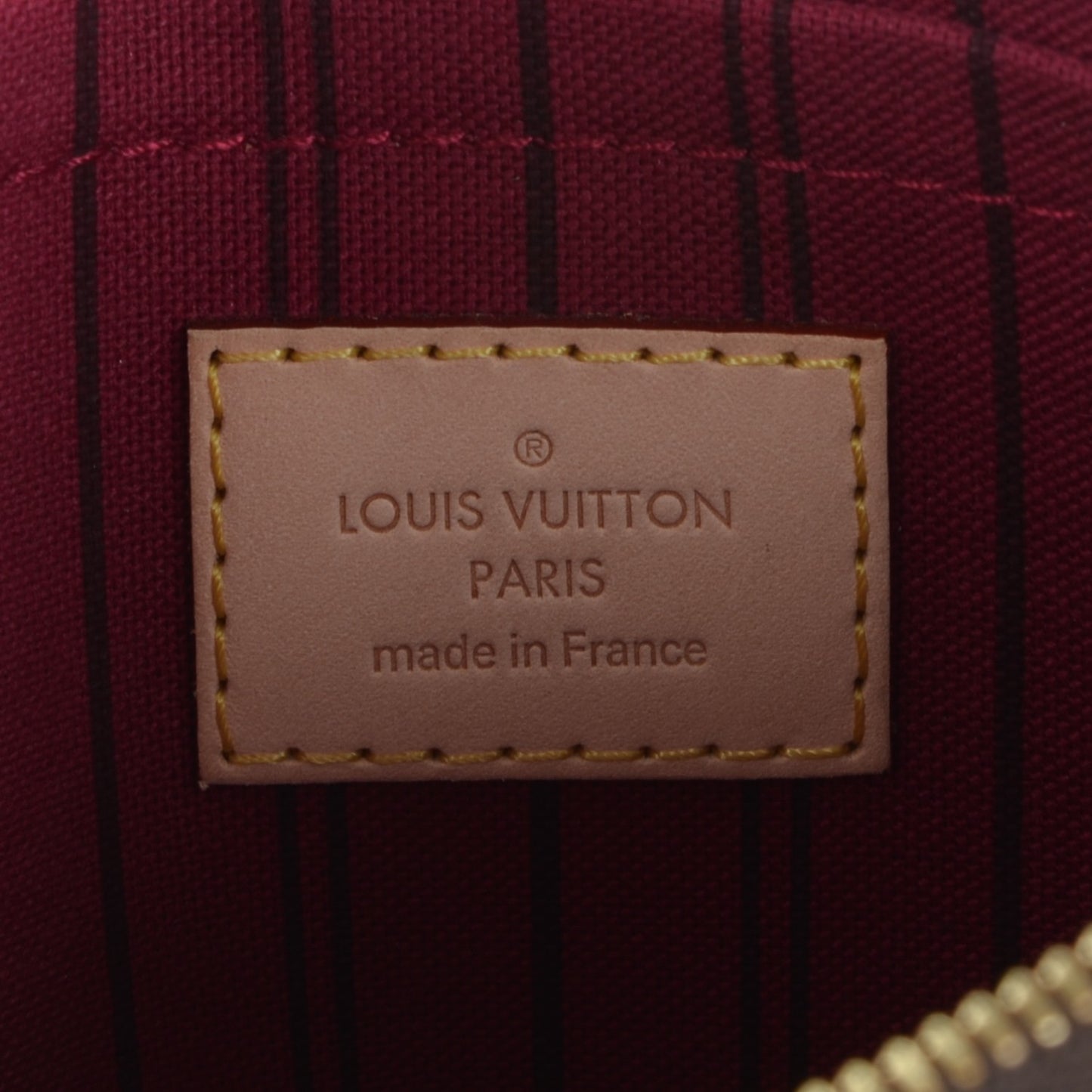 Monogram Neverfull MM GM Pochette Fuchsia
