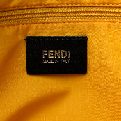 Fendi Zucca Spalmati Small Roll Tote Tobacco Giallo 5 of 15