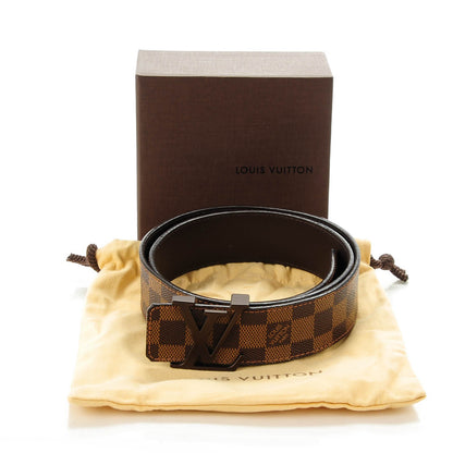 Louis Vuitton Damier Ebene 40mm LV Initiales Belt 90 36 4 of 7