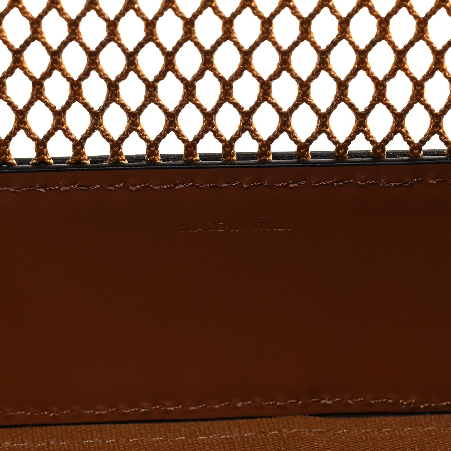 Triomphe Canvas Calfskin Travel Dog Bag Tan