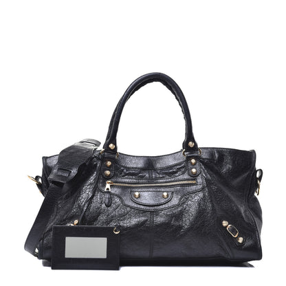 Balenciaga Agneau Giant 12 Gold Hardware Part Time Black 1 of 9