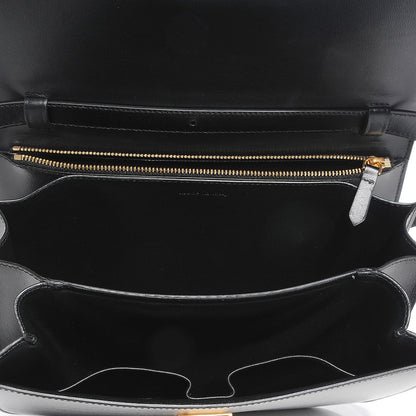 Celine Box Calfskin Medium Classic Box Flap Bag Black 8 of 11