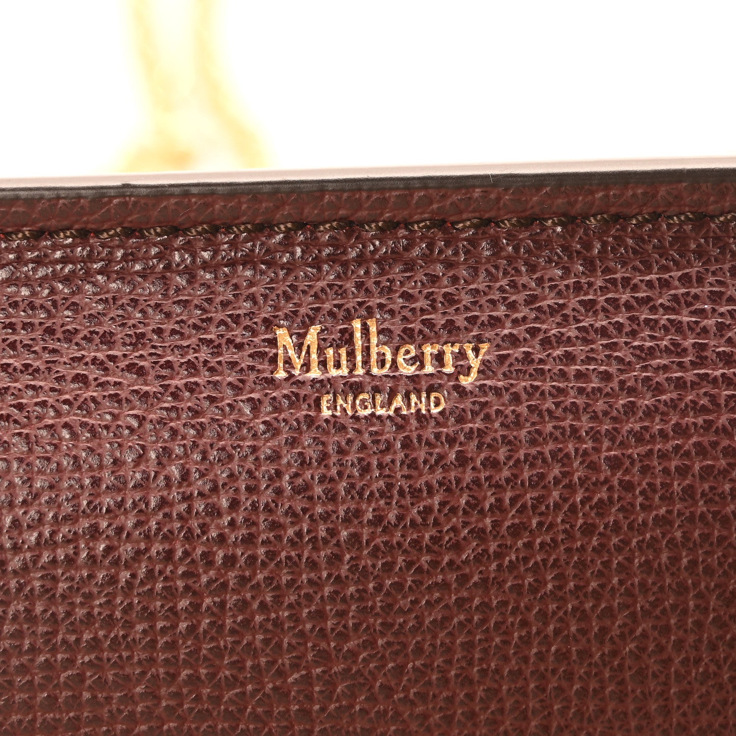 Mulberry Small Classic Grain Amberley Convertible Clutch Oxblood 6 of 9