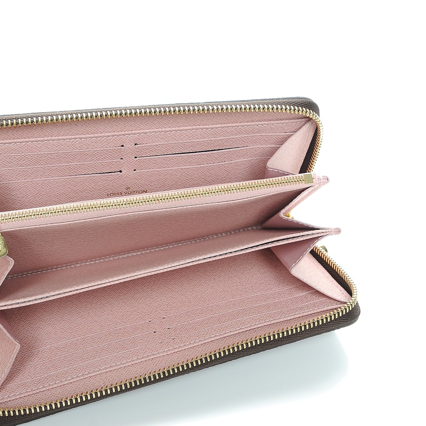 Monogram Zippy Wallet Rose Ballerine