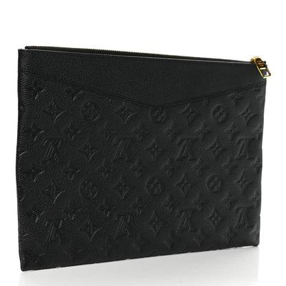 Louis Vuitton Empreinte Daily Pouch Black 3 of 7
