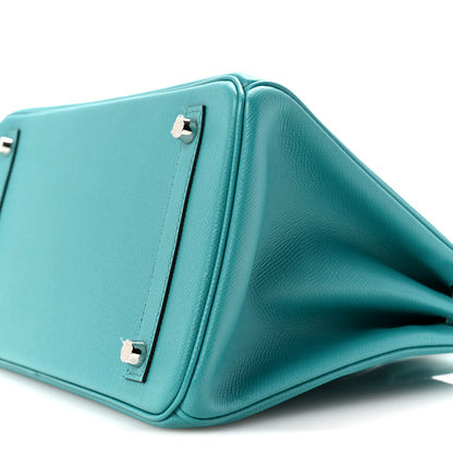 Hermes Epsom Birkin 30 Bleu Paon 10 of 15