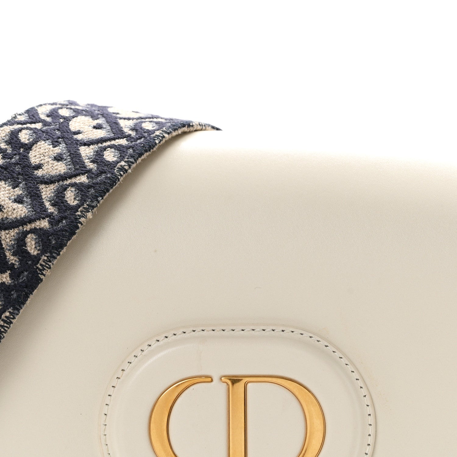 Christian Dior Box Calfskin Large Bobby Flap White 8 of 11
