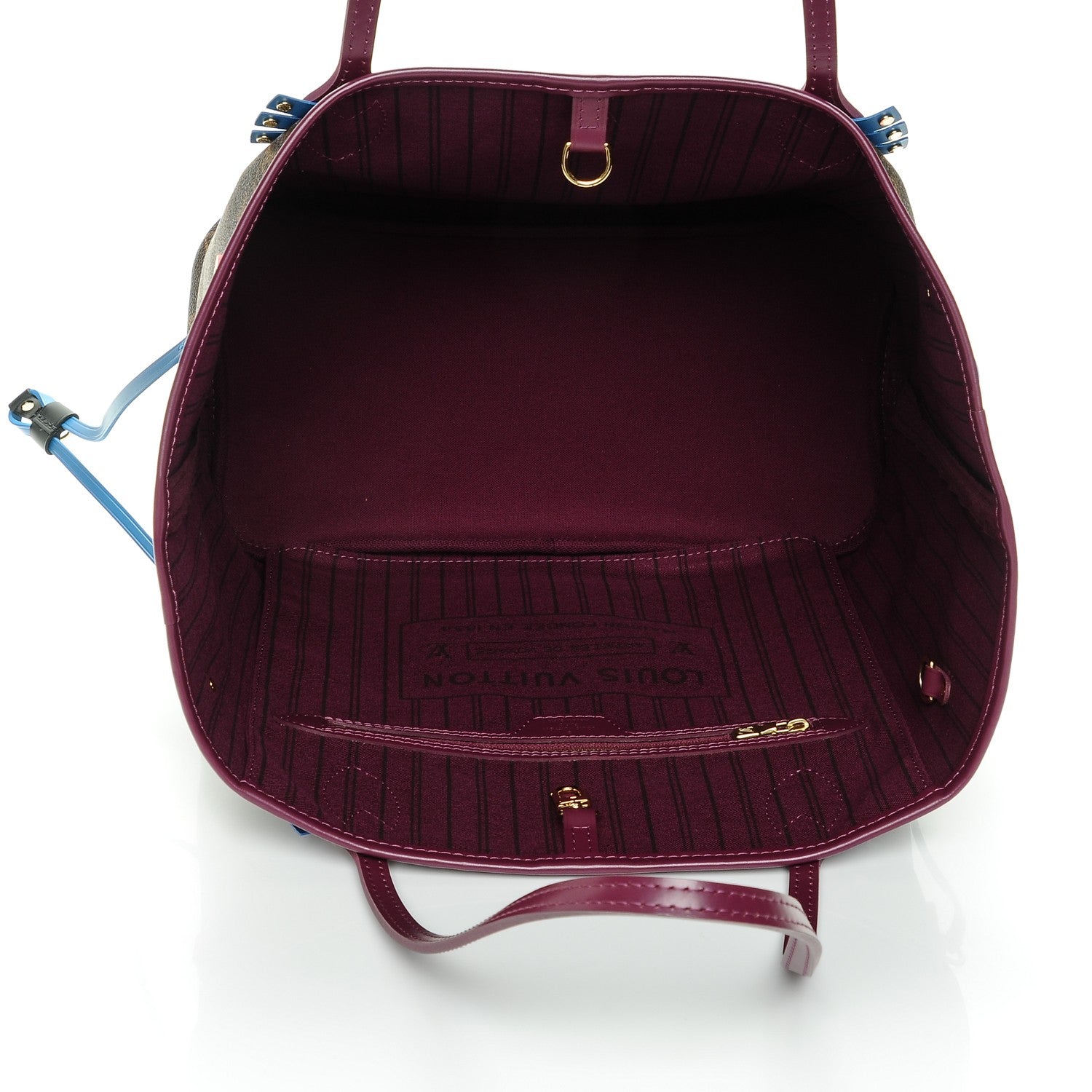 Louis Vuitton Monogram Totem Neverfull MM Magenta 5 of 6
