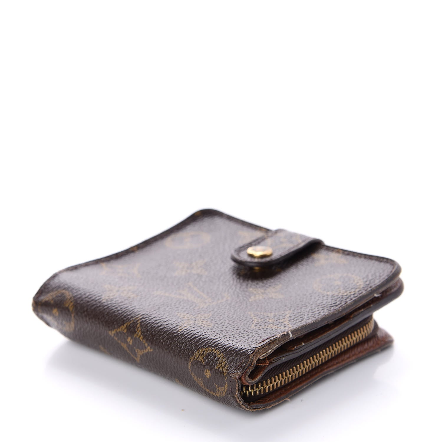 Louis Vuitton Monogram Compact Zippe Zipped Wallet 4 of 13