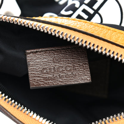 Gucci X THE NORTH FACE Econyl Nylon Belt Bag Black Ivory Crop 7 of 11