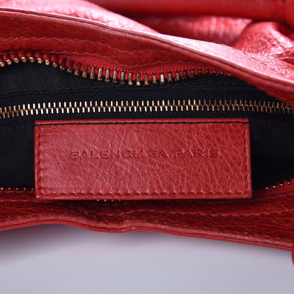 Balenciaga Agneau Giant 21 Rose Gold Hardware City Rouge Coquelicot 6 of 12