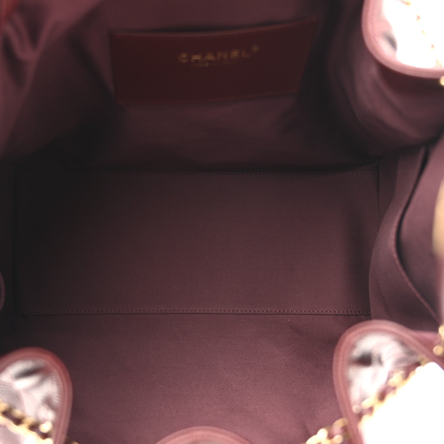 Chanel Caviar Quilted Medium Chanel 25 Handbag Burgundy 6 of 11