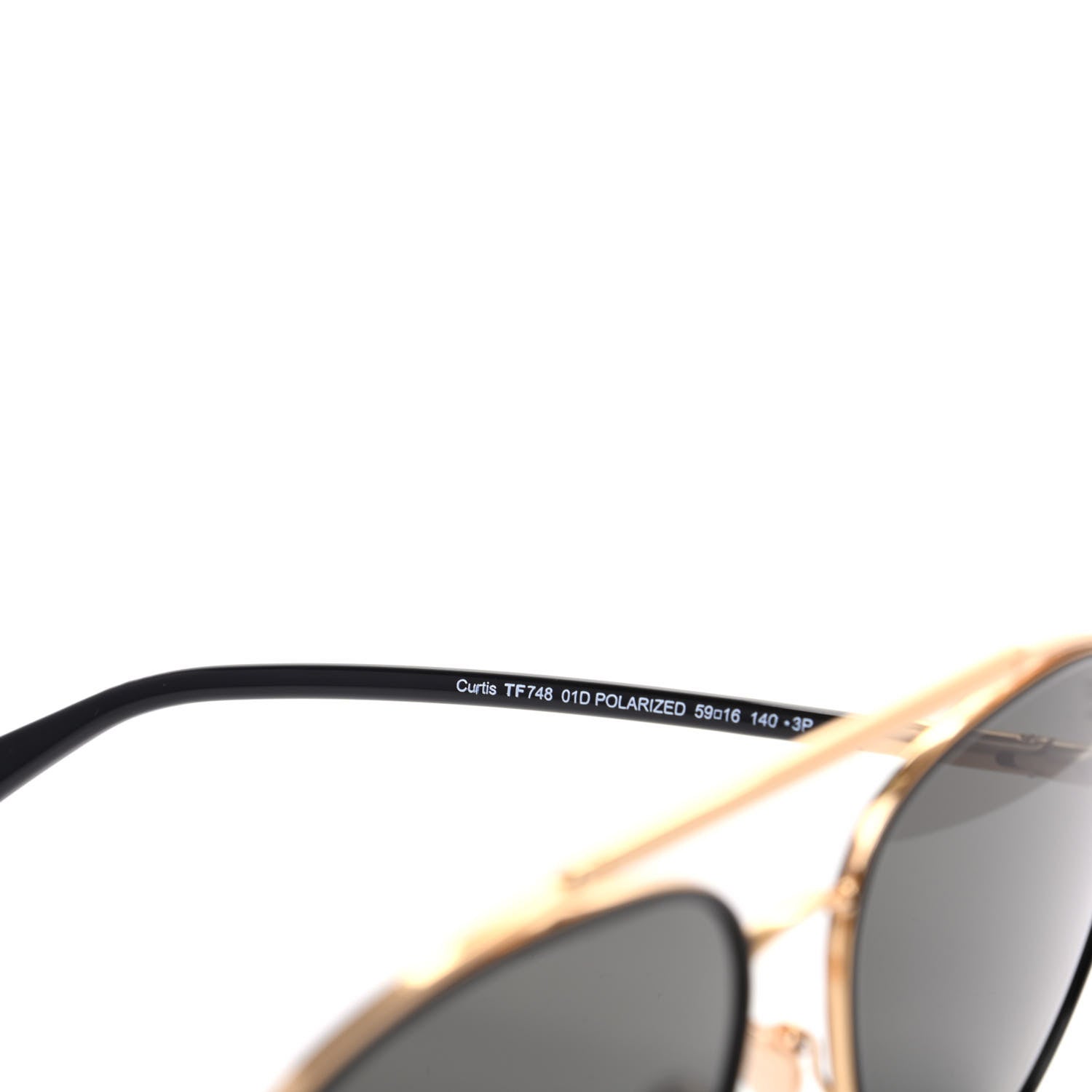 Tom Ford Metal Cole Aviator Polarized Sunglasses TF285 Black 6 of 7